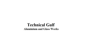 Technical Gulf Aluminium and Glass Works