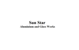 Sun Star Aluminium and Glass Works