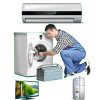 A/C, fridge & Washing machine